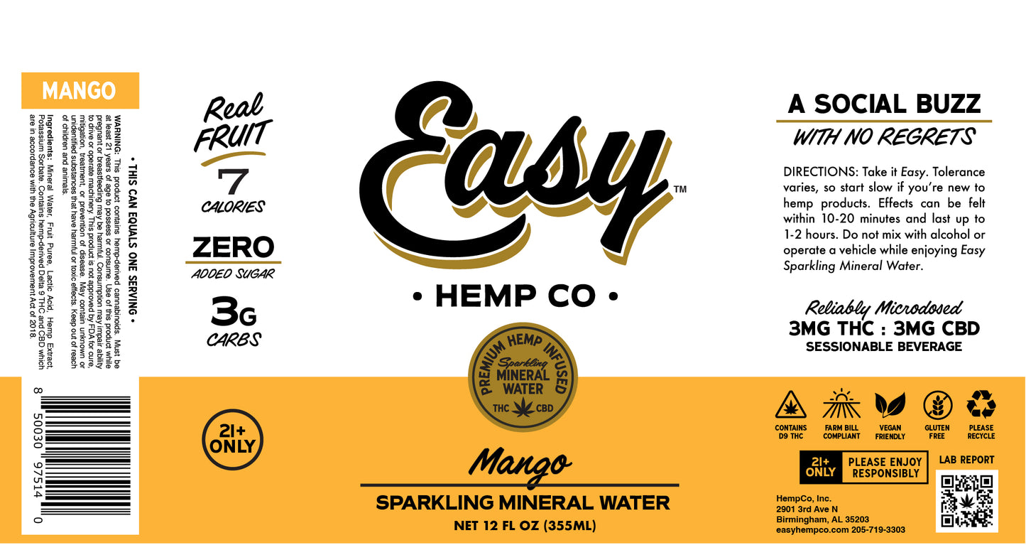 Mango Mineral Water Case of 24-Wholesale-to-Retail